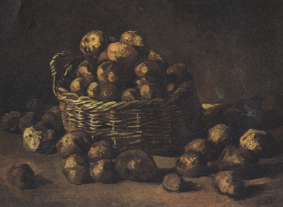 Still life with a Basket of Potatoes (nn04)